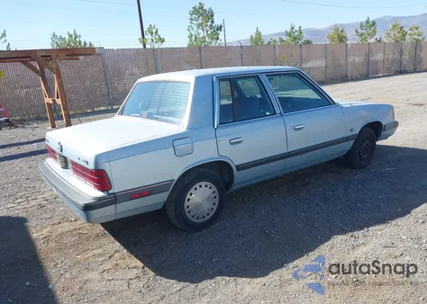 1989 Dodge Aries Le from USA, damaged, VIN 1B3BK46D9KC425630